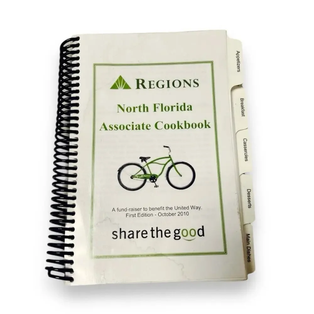 Southern cookbook from 2010 North Florida kitchens